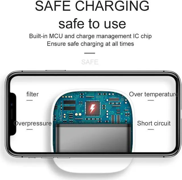 Alt view image 2 of 4 - CYKE Q3 Wireless 10000 Mah Large Capacity Mobile Power Mobile Phone Mini Portable Charging Bank