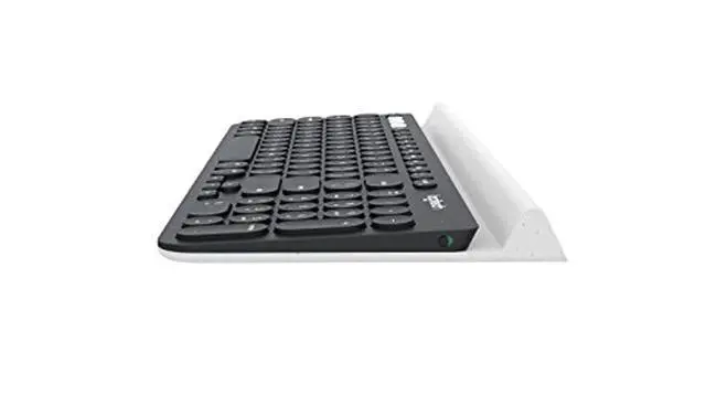 Alt view image 5 of 6 - Logitech K780 Multi-Device Wireless Keyboard for Computer, Phone and Tablet – Logitech Flow Cross-Computer Control Compatible – Speckles