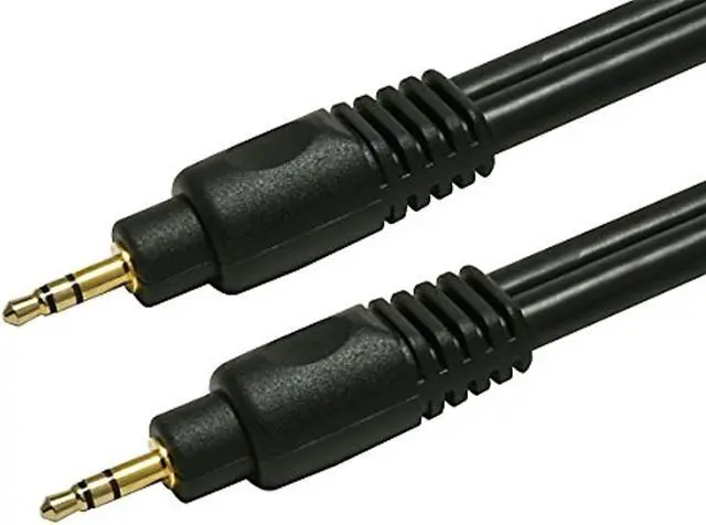 Alt view image 2 of 3 - Monoprice 105578 10-Feet Premium Stereo Male to Stereo Male 22AWG Audio Cable, Black