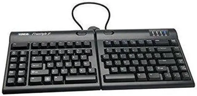 Alt view image 4 of 5 - Kinesis Freestyle2 Keyboard for PC, Us English Legending, Black, 9 Inch Maximum - KB800PB-US