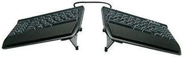 Alt view image 2 of 5 - Kinesis Freestyle2 Keyboard for PC, Us English Legending, Black, 9 Inch Maximum - KB800PB-US