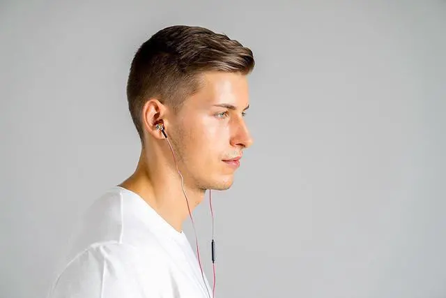 Alt view image 2 of 11 - Symphonized NRG 3.0 Earbuds | Wood In-ear Noise-isolating Headphones with Mic & Volume Control (Black Night & Hazy Gray)