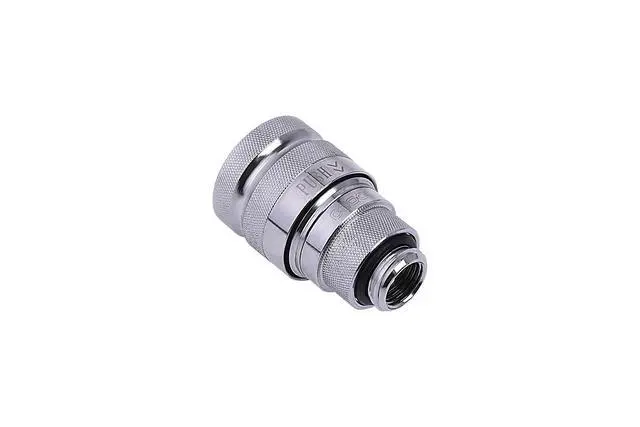 Alt view image 2 of 3 - Alphacool Eiszapfen Quick Release Female G1/4 AG - Chrome (17439)
