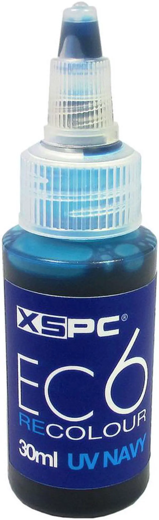 Alt view image 6 of 7 - XSPC EC6 ReColour Dye, 30 mL, UV Navy