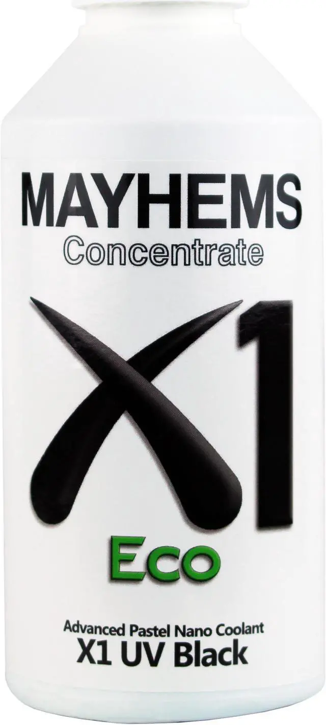 Alt view image 2 of 5 - Mayhems X1 Eco PC Coolant Concentrate, 250mL, UV Black