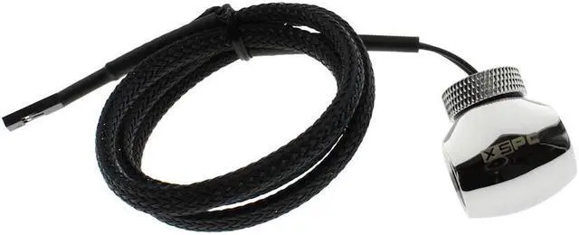 Alt view image 5 of 5 - XSPC G1/4" Inline 10k Sensor, Chrome