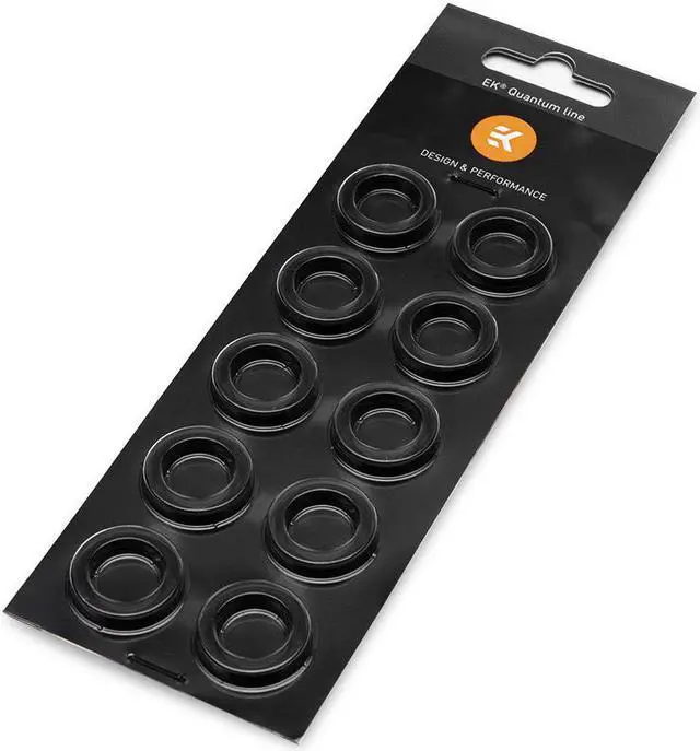 Alt view image 4 of 4 - EK-Torque STC-10/13 Color Rings Pack - Black