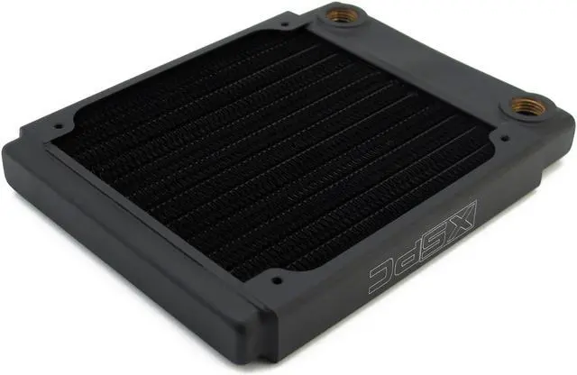 Alt view image 15 of 15 - XSPC TX120 Ultra Thin Radiator, 120mm x 1, Single Fan, Black