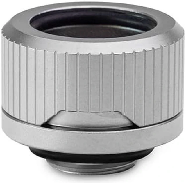 Alt view image 8 of 8 - EKWB EK-Quantum Torque HDC-16 Compression Fitting for EKWB Rigid Tubing, 16mm OD, Satin Titanium