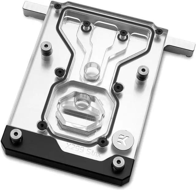 Alt view image 8 of 8 - EKWB EK-Quantum Momentum ROG Strix X299-E Gaming II Monoblock, D-RGB, Plexi