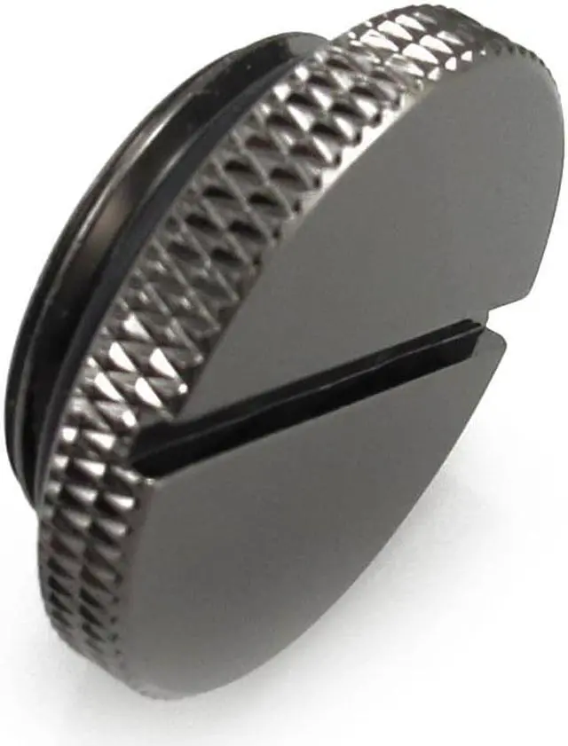 Alt view image 3 of 7 - XSPC M20 Fillcap (Black Chrome)