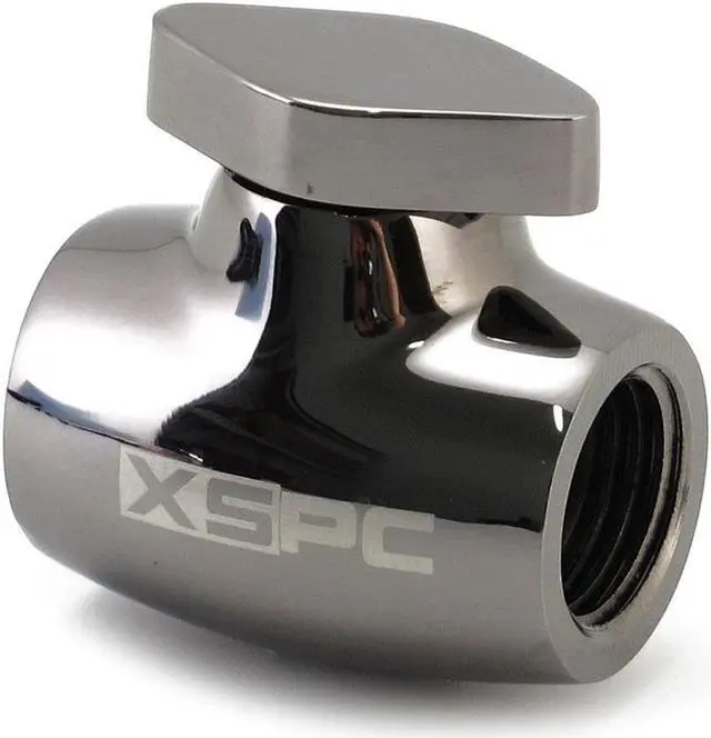 Alt view image 5 of 11 - XSPC Ball Valve G1/4 (Black Chrome)"