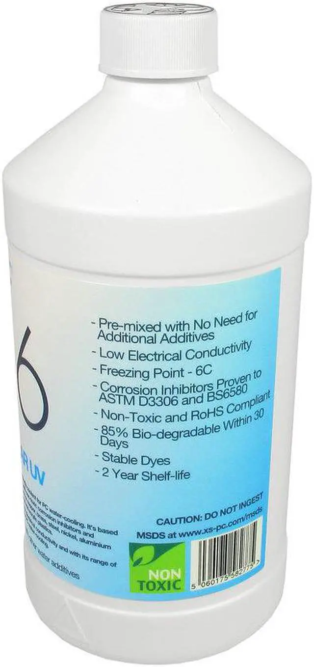 Alt view image 7 of 16 - XSPC EC6 High Performance Premix PC Coolant, Translucent, 1000 mL, Clear UV