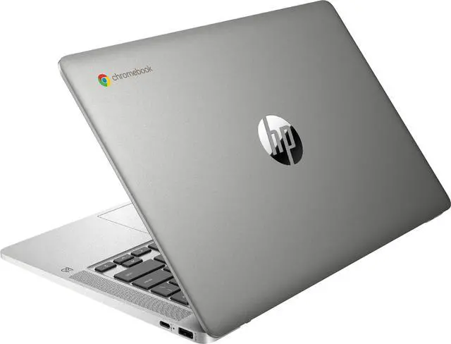 Alt view image 4 of 7 - HP Chromebook, 14a-na0061dx, FHD, N4000, 4GB, 32GB, Sliver