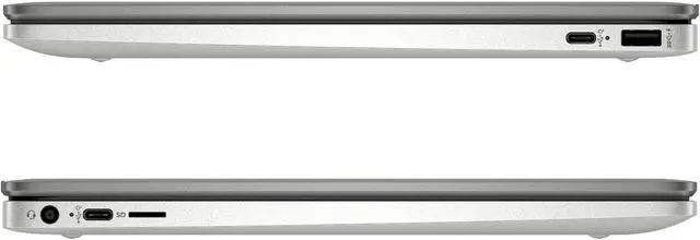 Alt view image 5 of 7 - HP Chromebook, 14a-na0061dx, FHD, N4000, 4GB, 32GB, Sliver