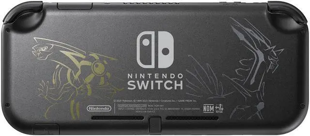Alt view image 6 of 8 - Nintendo Nintendo Switch Lite Dialga & Palkia Edition Gray