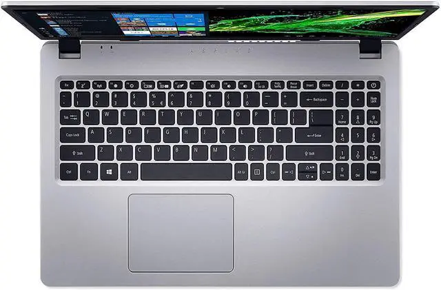 Alt view image 11 of 13 - Acer Aspire 5 15.6" Full HD (1920 X 1080) Laptop, 10th Gen Intel Core i3-1005G1 Processor (Up to 3.4GHz), 4GB DDR4 RAM, 128GB NVMe SSD, WiFi 6, HD Webcam, Backlit Keyboard, Windows 10 in S Mode