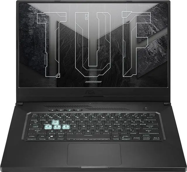 Alt view image 3 of 13 - ASUS TUF Dash 15 (2021) Ultra Slim Gaming Laptop, 15.6” 144Hz FHD, GeForce RTX 3050 Ti, Intel Core i7-11370H, 8GB DDR4, 512GB PCIe NVMe SSD, Wi-Fi 6, Windows 10, Eclipse Grey Color, TUF516PE-AB73