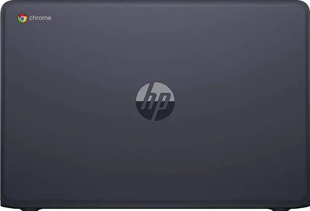 Alt view image 3 of 4 - HP Chromebook 14" - AMD A4-9120 - 4GB RAM -  32GB eMMC - Wi-Fi HDMI - Chrome OS - Navy - 14-db0031nr