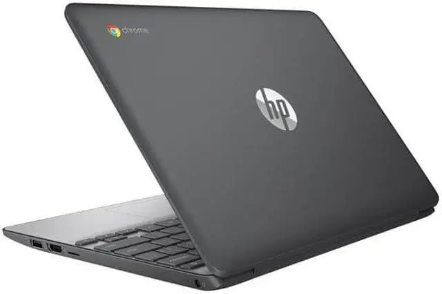 Alt view image 4 of 4 - HP Chromebook 11.6-Inch WLED Intel Celeron N3060 4GB 16GB eMMC Chrome OS