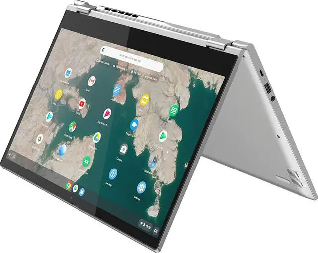 Alt view image 4 of 7 - Lenovo - C340-15 2-in-1 15.6" Touch-Screen Chromebook - Intel Core i3 - 4GB Memory - 64GB eMMC Flash Memory - Mineral Gray