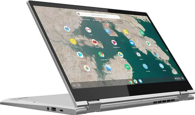 Main image of Lenovo - C340-15 2-in-1 15.6" Touch-Screen Chromebook - Intel Core i3 - 4GB Memory - 64GB eMMC Flash Memory - Mineral Gray