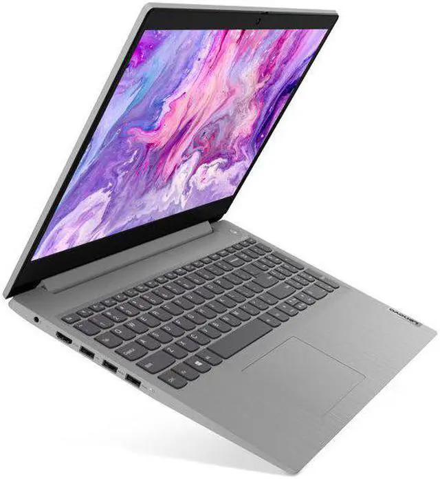 Alt view image 2 of 6 - Lenovo Ideapad 3i 14" Full HD Laptop, Intel Core i5-10210U, 20GB RAM, 256GB SSD, Windows 11 Home, Platinum Grey