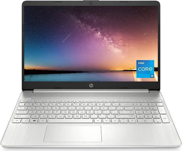 Main image of HP 15.6-inch Full HD IPS Laptop, Intel Core i5-1135G7, 8 GB RAM, 256 GB SSD, Intel Iris Xe Graphics, Windows 11 Home