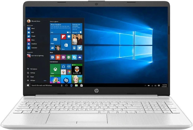 Alt view image 2 of 5 - HP 15.6" Touchscreen Laptop, Intel Core i5-1135G7, 12GB RAM, 512GB SSD, Windows 10 Home, Natural Silver