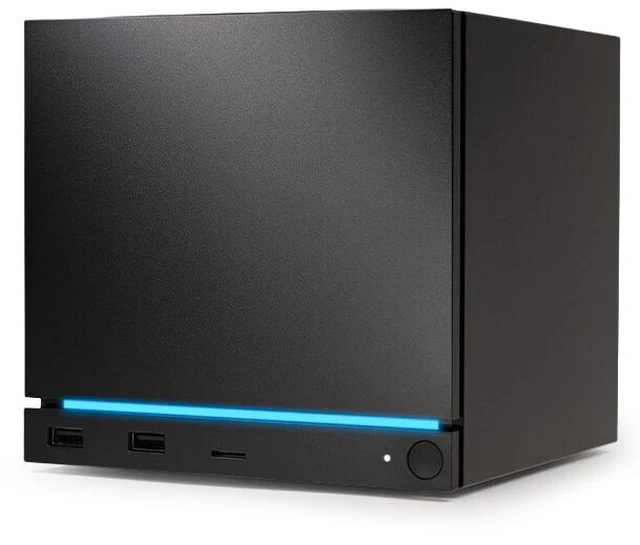 Main image of Valve Steam Machine Gaming Mini PC, AMD Zen 4, AMD RDNA 3 Graphics, 16GB DDR5, 512GB NVMe SSD, SteamOS, Black