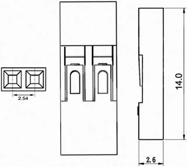 Alt view image 4 of 5 - mini DC 5V 25mm 25x25x7mm 2pin Brushless PC CPU Cooling Fan Popular new