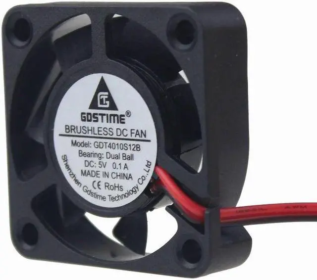 Main image of Ball Bearing 5V 4cm 40mm 40x40x10mm Brushless Cooling Fan 2Pin