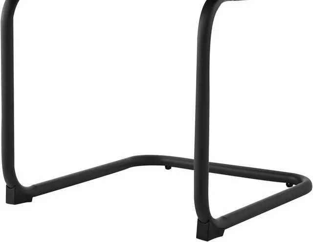 Alt view image 6 of 7 - Loft Lyfe Laynie Dining Chair Seat (Set of 2) - Armless | Rattan Imitation, Black Velvet