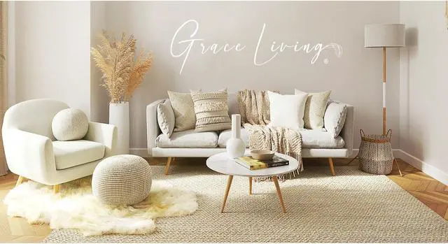 Alt view image 4 of 4 - Grace Living Aleeyah 5pc Full/Queen Duvet Set - 2 Pillow Shams, 2 Euro Shams, 1 Duvet Cover | Diamond Tufted, White Polyester