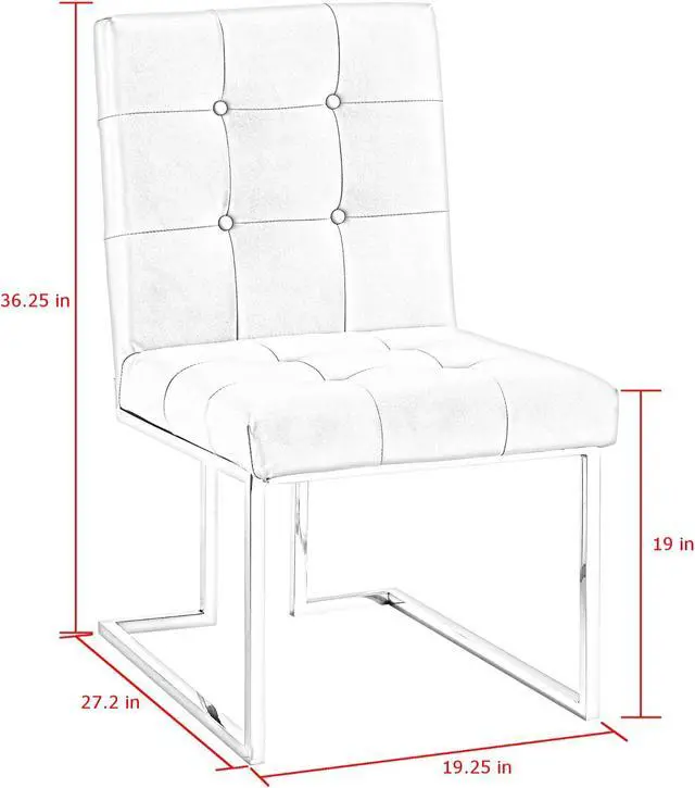 Alt view image 7 of 7 - Rockefellar Navy Blue Velvet Dining Chair - Set of 2 | Armless | Gold Frame | Stainless Steel Legs