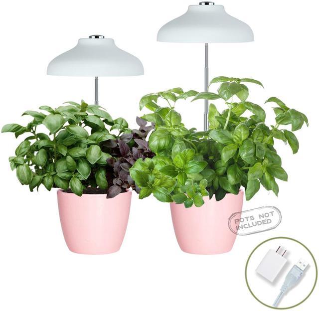 GrowLED LED Umbrella Plant Grow Light Herb Garden Height