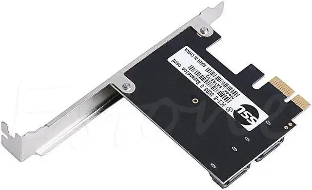 Alt view image 2 of 6 - Adapter Card PCI-E Adapter Card PCI Express to SATA3.0 2-Port SATA III 6G Expansion Controller Card Adapter hot