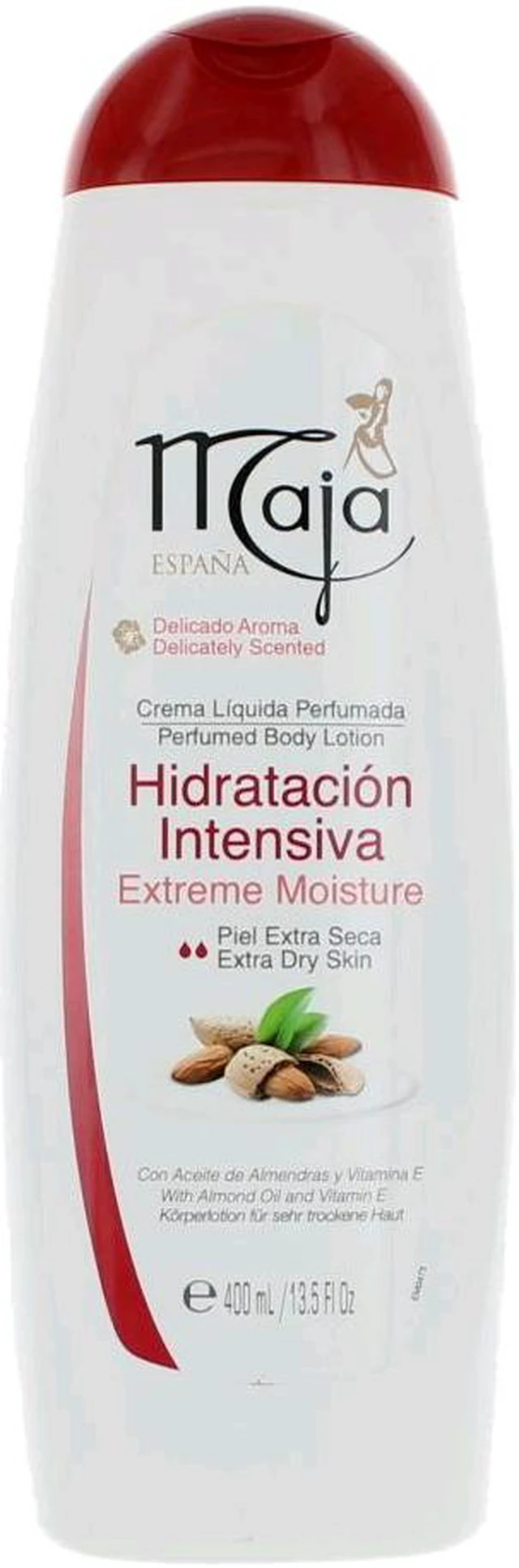 Alt view image 2 of 4 - hidratacion intensiva maja body lotion | moisturizing body cream for extra dry skin, giving softer skin with healthy look; 13.5 ounces