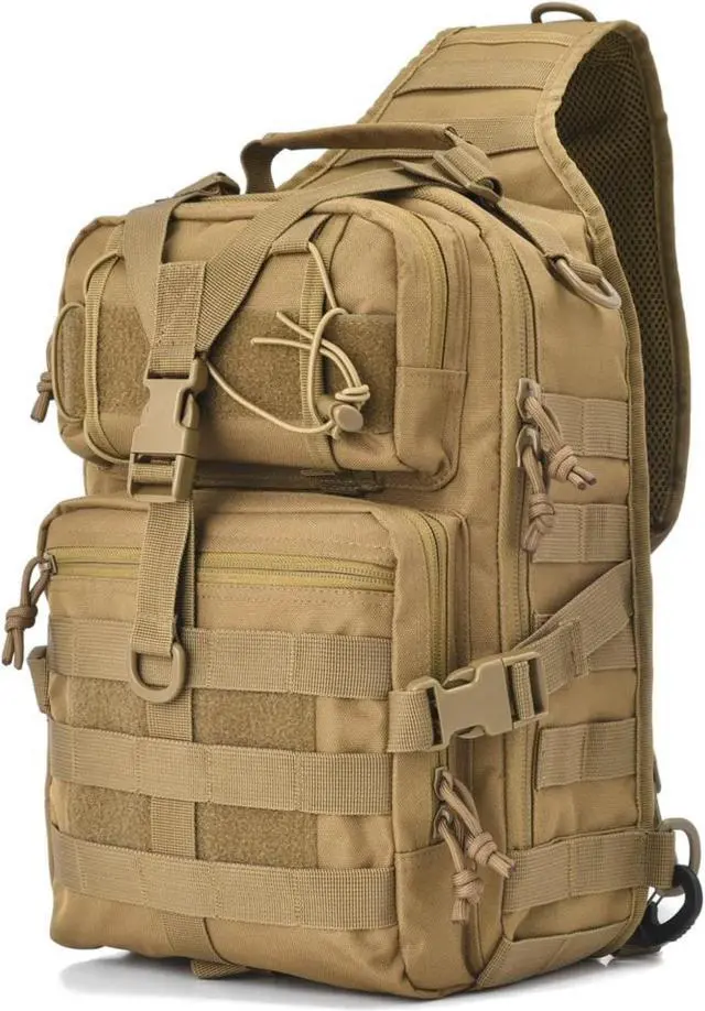 Alt view image 2 of 7 - Tactical Military Medium Sling Range Bag