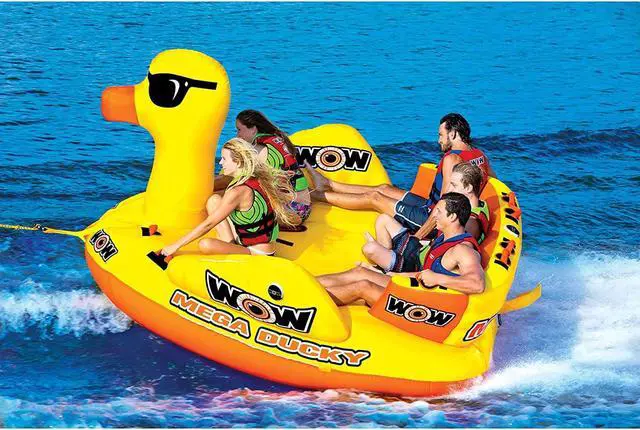 Alt view image 2 of 5 - WOW Watersports 19-1060 Mega Ducky 5-Rider Towable