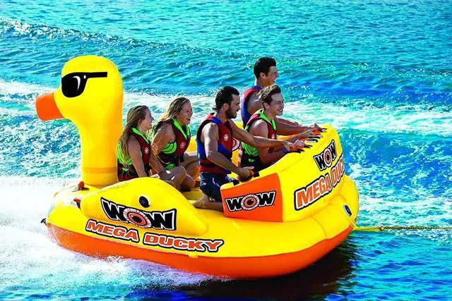 Alt view image 3 of 5 - WOW Watersports 19-1060 Mega Ducky 5-Rider Towable
