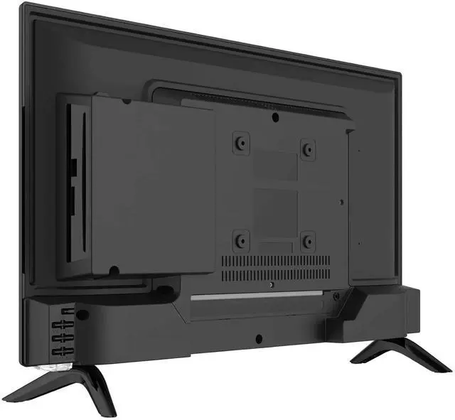 Alt view image 5 of 8 - Emerson 24" Class Widescreen AC/DC 12V HD LED Television with DVD Player