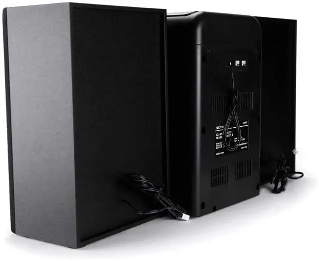 Alt view image 4 of 6 - Emerson CD & MP3 Bluetooth FM Radio Microsystem w Aux Jack and Streaming Options