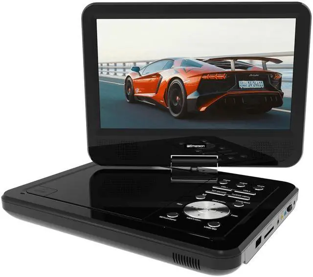 Main image of Emerson 10" DVD Player with ATSC Digital TV and LCD 270 Degree Swivel Screen