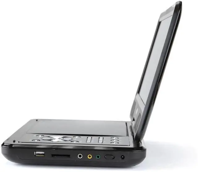 Alt view image 2 of 7 - Emerson 10" DVD Player with ATSC Digital TV and LCD 270 Degree Swivel Screen