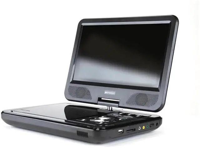 Alt view image 6 of 7 - Emerson 10" DVD Player with ATSC Digital TV and LCD 270 Degree Swivel Screen