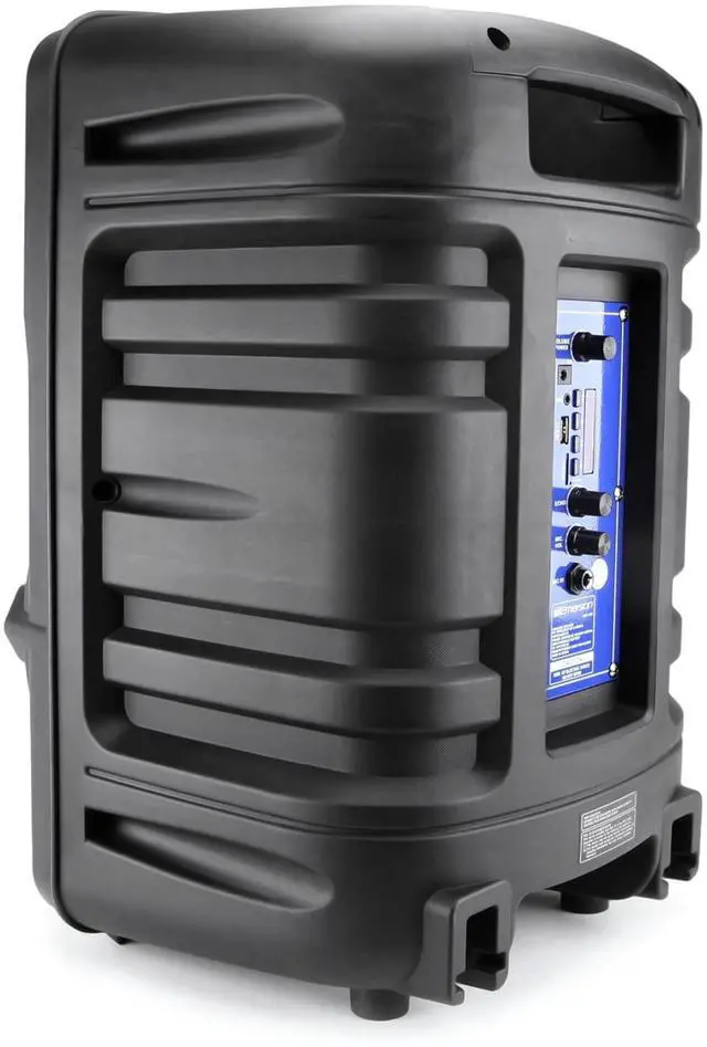Alt view image 7 of 7 - Emerson Portable 12" Bluetooth Party Speaker with Disco Lights