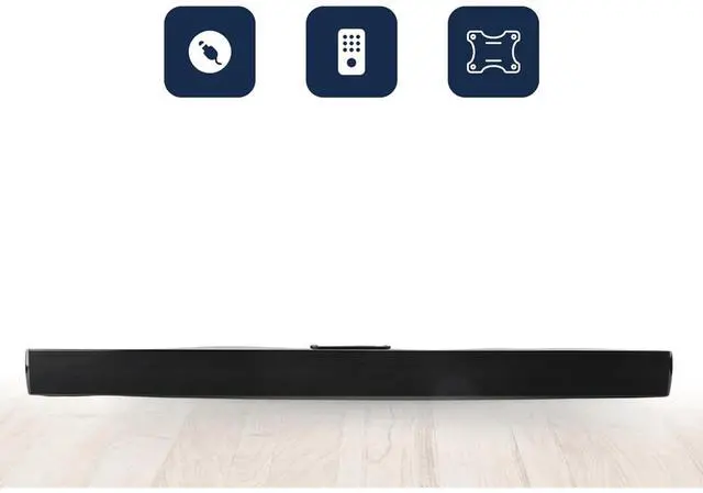 Alt view image 5 of 7 - Emerson 32" Stereo Bluetooth Soundbar EHS-2000 (Black)
