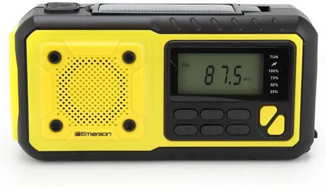Main image of Emerson Emergency AM / FM Radio with Weather Band / Flashlight / Power Bank