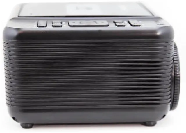 Alt view image 3 of 7 - Emerson 150" Home Theater LCD Projector Combo with Built-In DVD Player EVP-2501C (Black)